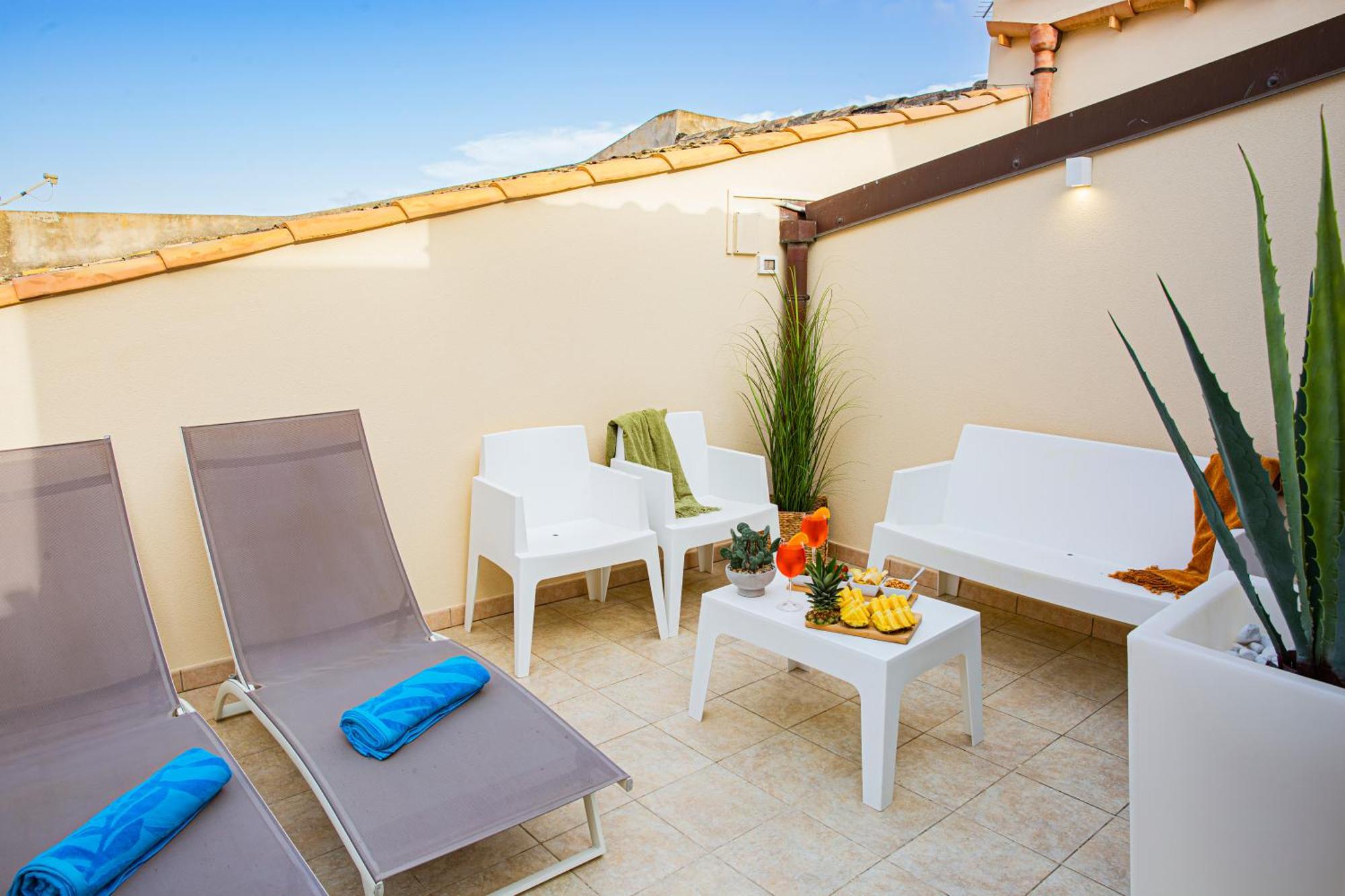 Ferienwohnung Le Carte Castellammare del Golfo Exterior foto